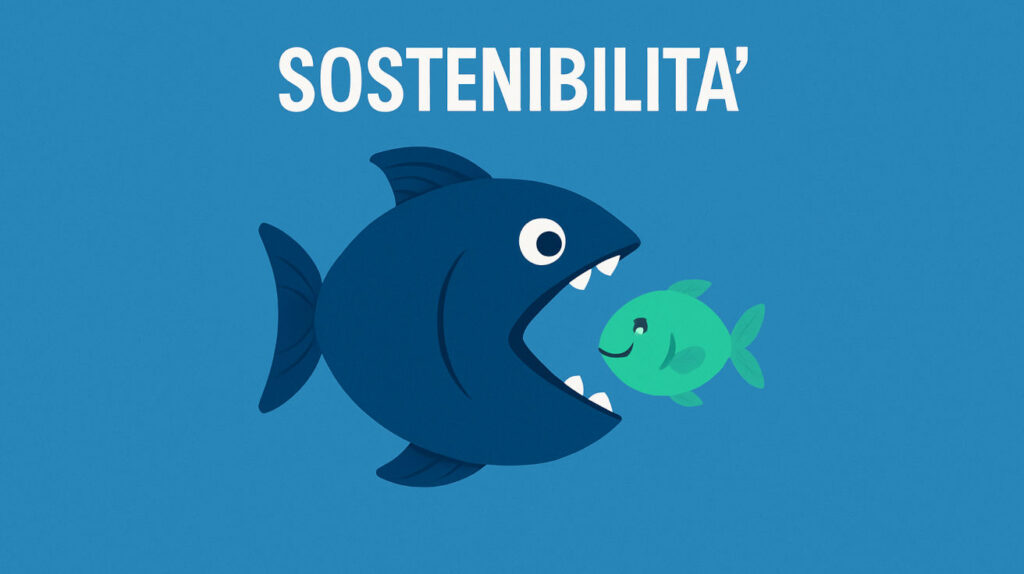 La strana sostenibilità - quando il pesce grosso mangia il pesce piccolo